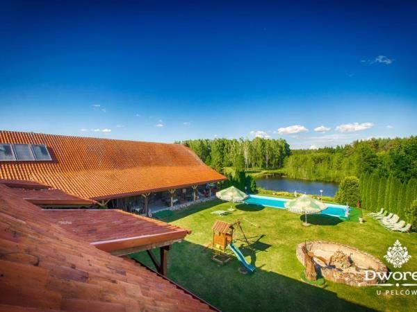 Agroturystyka "Dworek U Pelcow" Ryn  Exterior photo